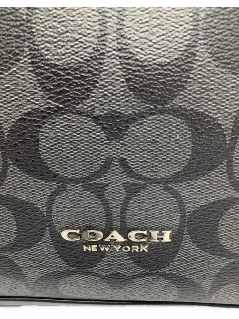 Coach Black Signature Crossbody Bag